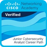 Cisco Junior Cybersecurity Analyst Badge