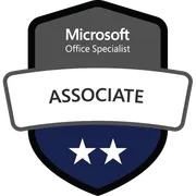 Microsoft Office Specialist Associate Badge