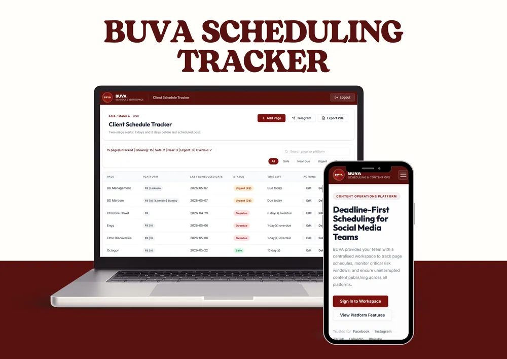 BUVA Workspace